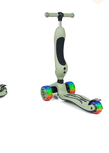 Çocuklar için Açık Haki Scooter - Görsel 4