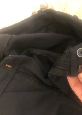 ZARA Siyah Kadın Kumaş Pantolon - Görsel 2