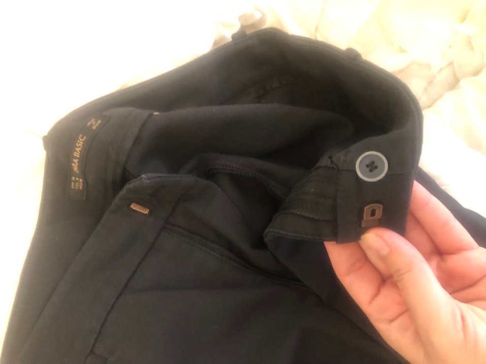 ZARA Siyah Kadın Kumaş Pantolon - Görsel 2