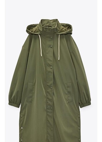 Zara yağmurluk parka