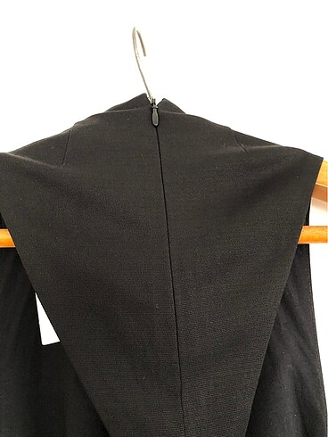 44 Beden siyah Renk SİYAH UZUN ELBİSE H&M