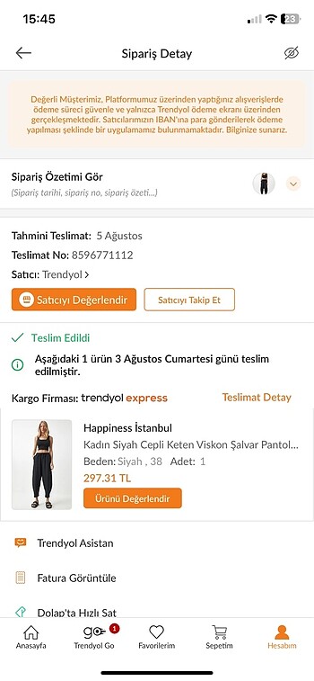 Diğer Keten şalvar pantolon