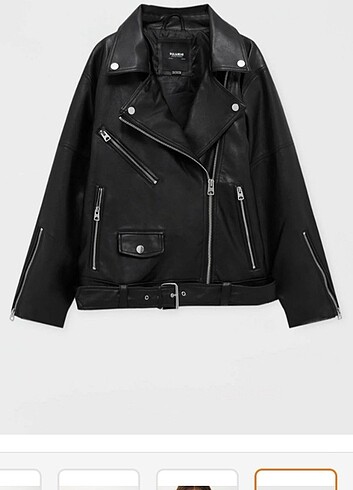 Pull&bear deri ceket 