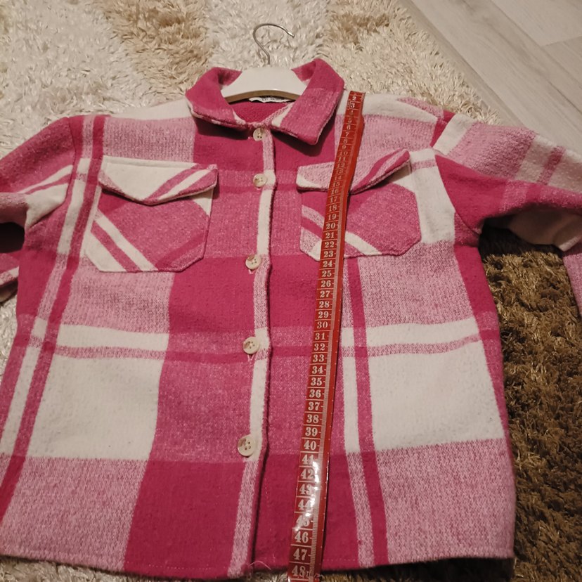 Kız çocuk oduncu gömlek - Görsel 4