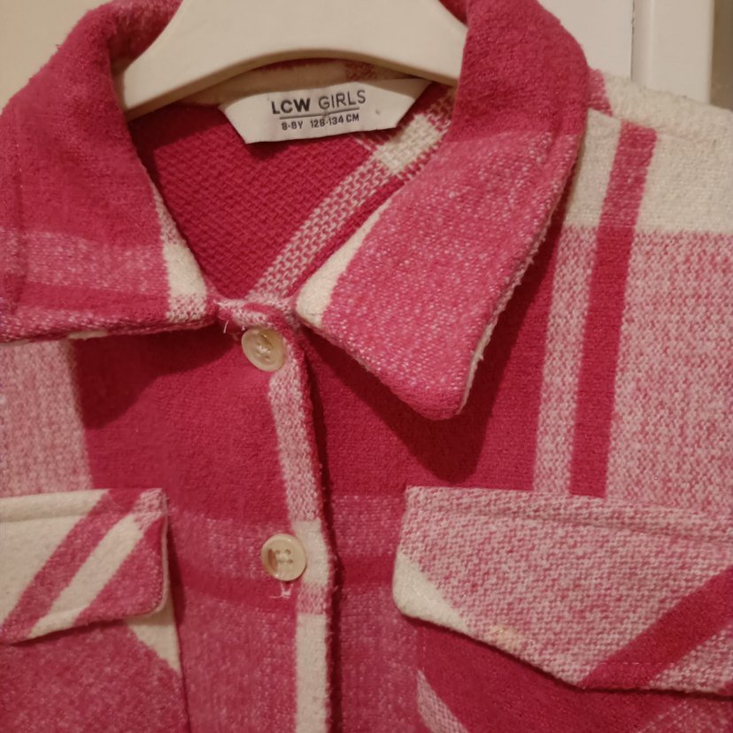 Kız çocuk oduncu gömlek - Görsel 2