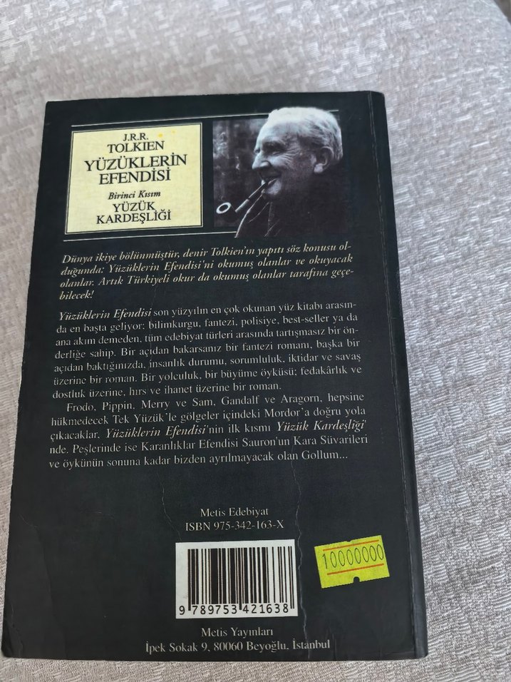 Yüzüklerin Efendisi: Yüzük Kardeşliği - J.R.R. Tolkien - Görsel 3