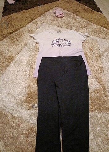 T-shirt ve tayt
