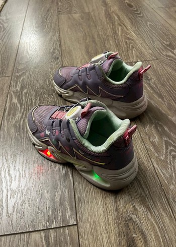 Renkli Mor Kız Çocuk Spor Ayakkabı FİLA - Görsel 6