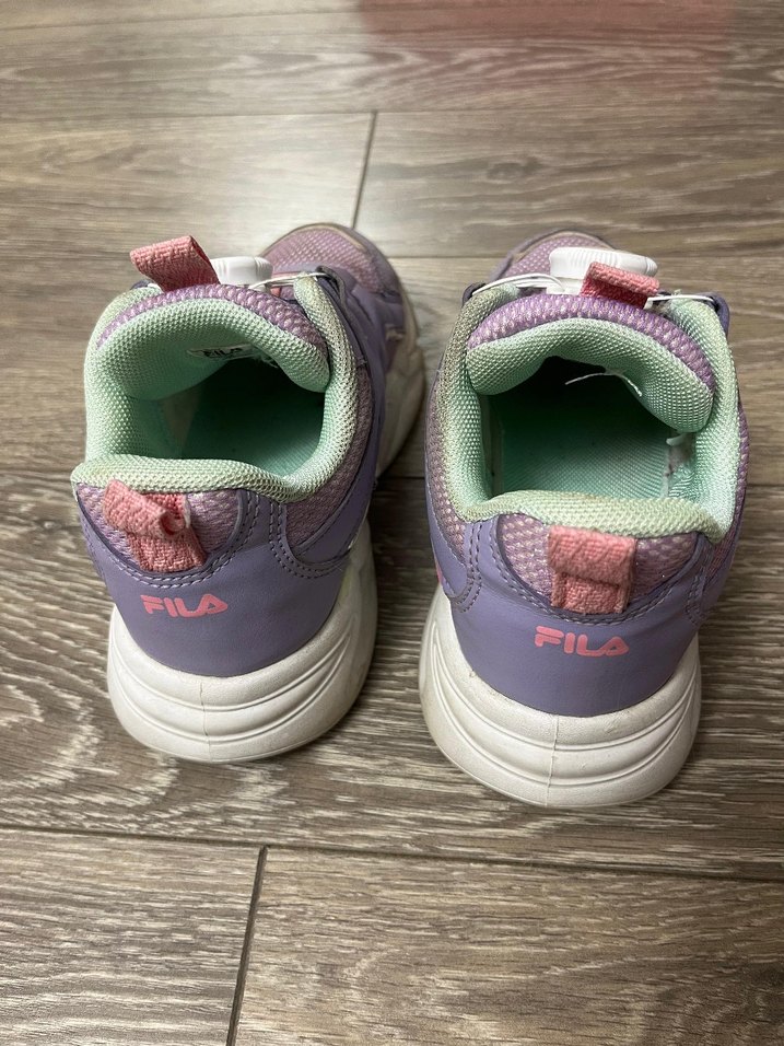 Renkli Mor Kız Çocuk Spor Ayakkabı FİLA - Görsel 5