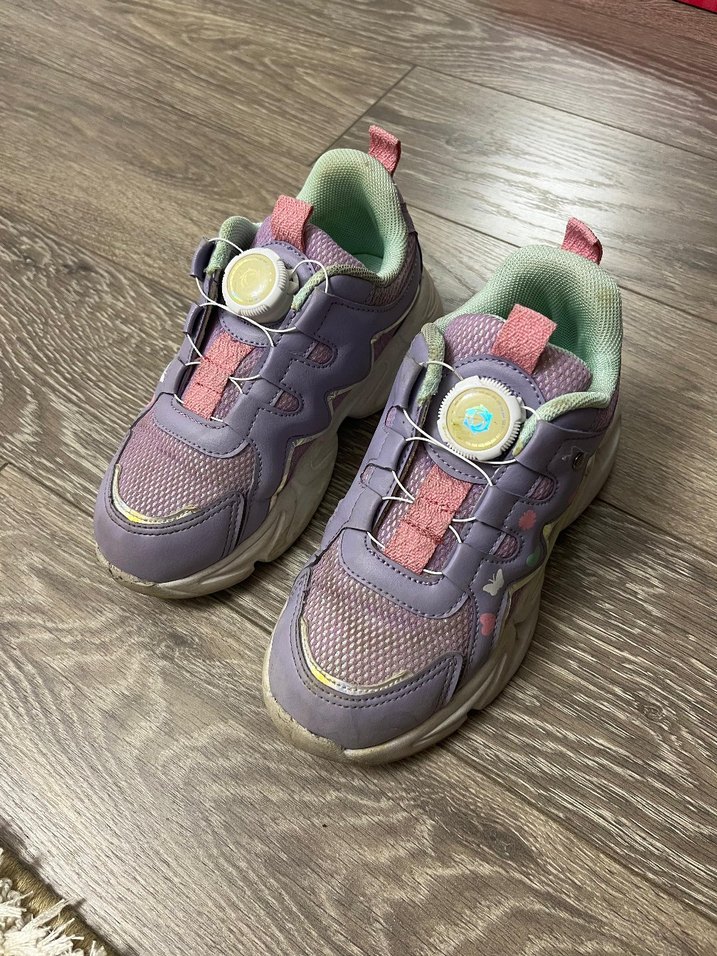 Renkli Mor Kız Çocuk Spor Ayakkabı FİLA - Görsel 4