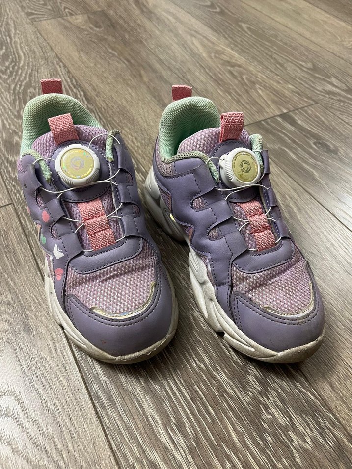 Renkli Mor Kız Çocuk Spor Ayakkabı FİLA - Görsel 2