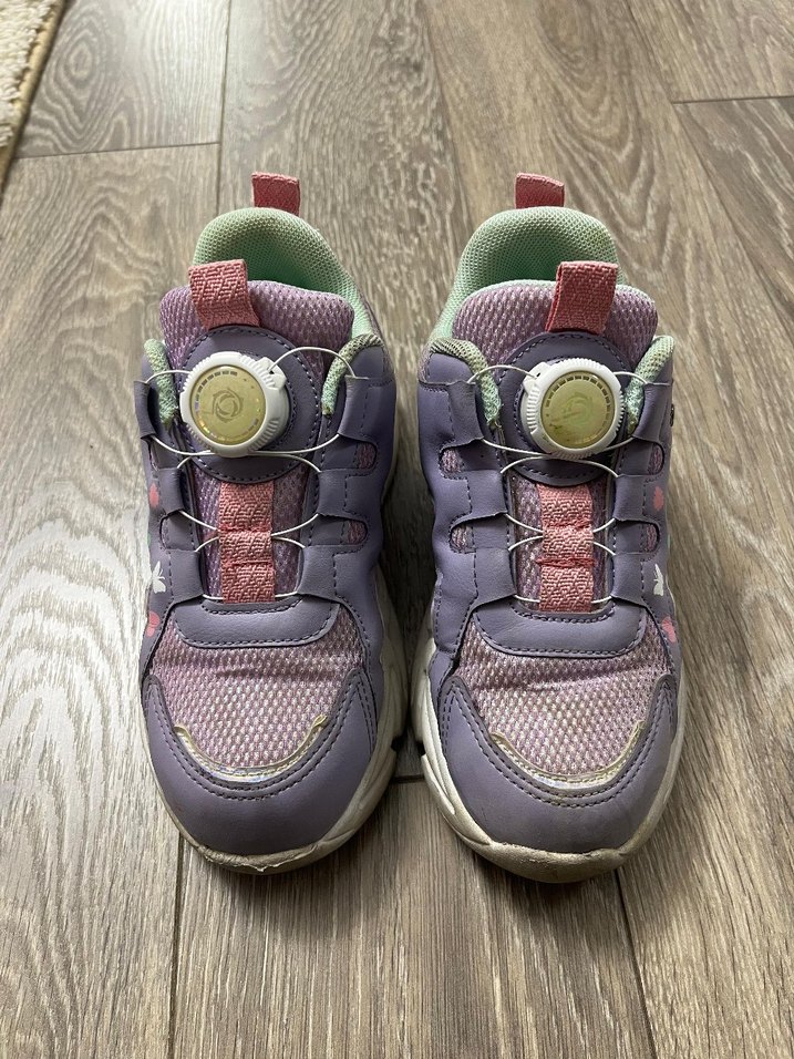 Renkli Mor Kız Çocuk Spor Ayakkabı FİLA - Görsel 3