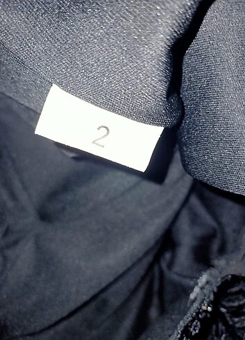 Güpür işleme detaylı abiye elbise  - Görsel 6