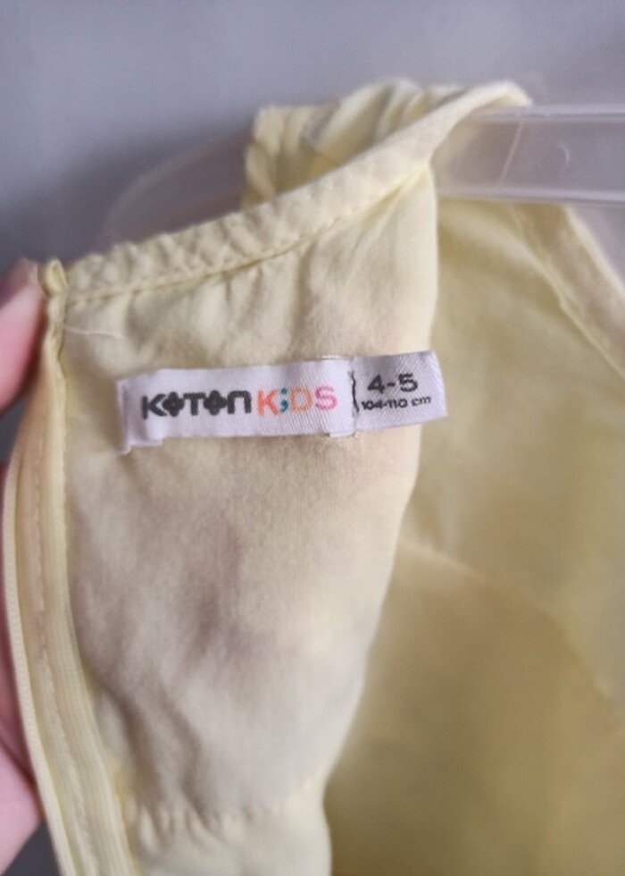 Koton yazlık kız çocuk elbise - Görsel 5