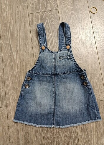 Zara kids bebek jean elbise