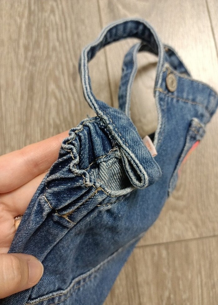 Koton bebek jean elbise  - Görsel 3