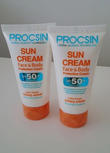 PROCSİN SUN CREAM Face & Body Güneş Kremi