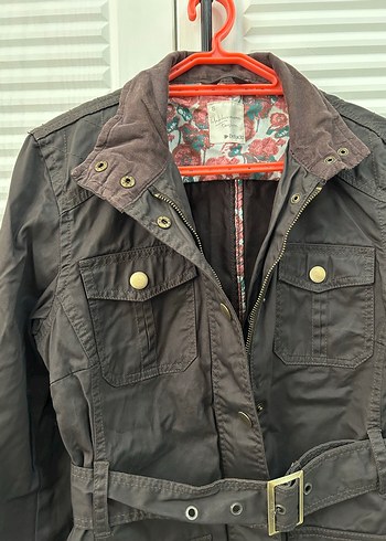 Kahverengi Kemerli trençkot - Görsel 3