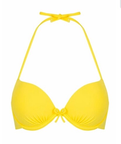 Penti sarı bikini üst