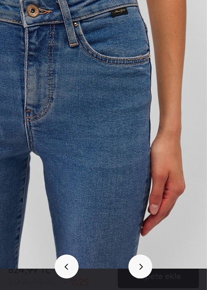 Mavi Mom Jeans 23/25 - Görsel 3