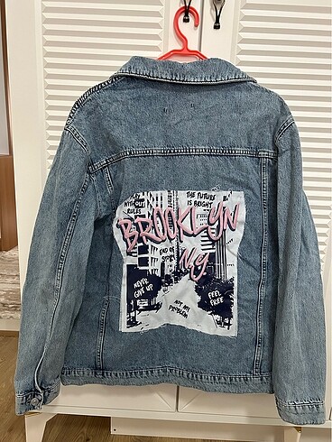 DeFacto kot ceket denim - Görsel 3