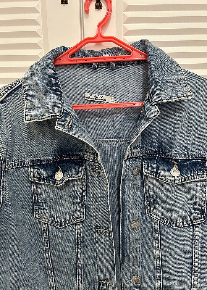 DeFacto kot ceket denim - Görsel 2