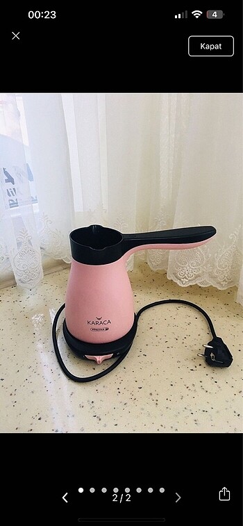 Karaca kahve makinesi