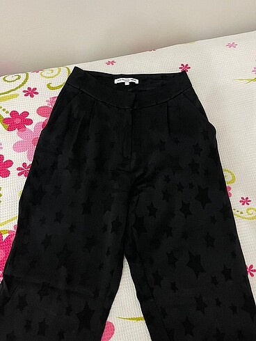 SATEN GÖRÜNÜMLÜ PANTOLON - Görsel 3