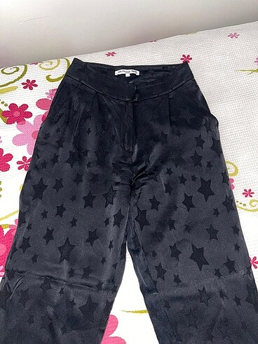 SATEN GÖRÜNÜMLÜ PANTOLON - Görsel 4