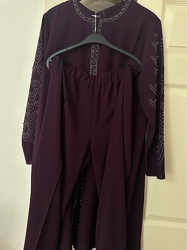 tesettür alt üst abiye takım - Görsel 7