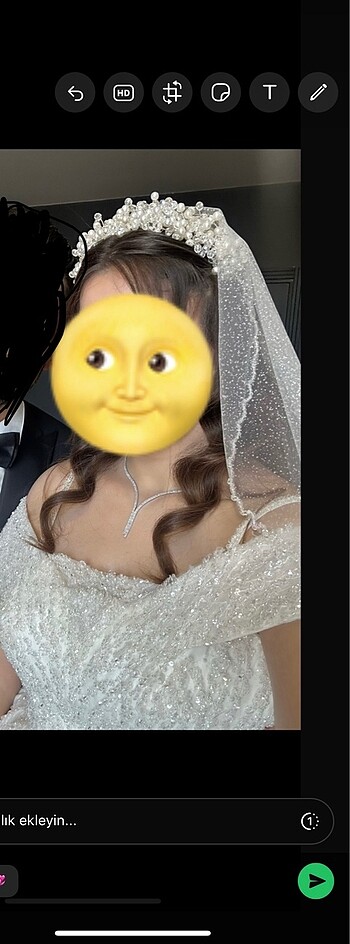 İncili gelin tacı - Görsel 4