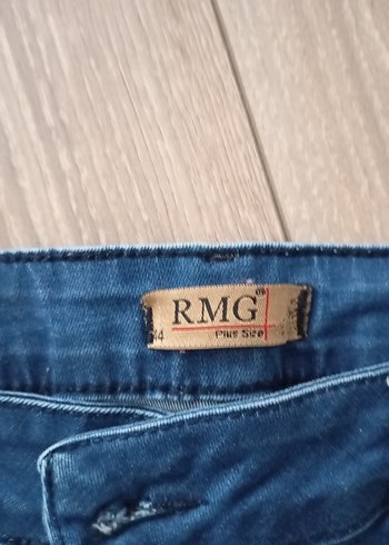 44 Beden RMG Marka Kadın Mavi Streç Kot Pantolon