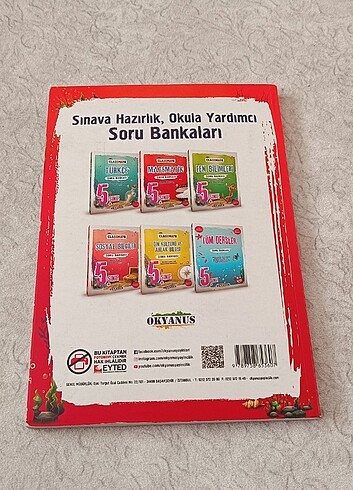 Okyanus yayıncılık 5.Sinif Soru Bankası 