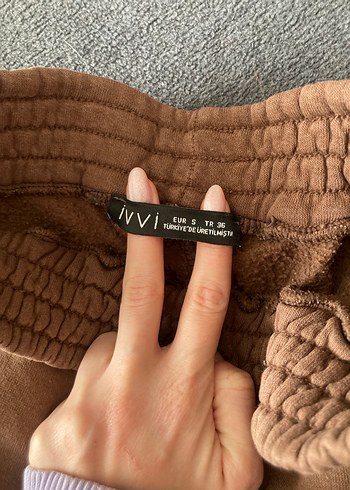 Kahverengi Kadın Eşofman Takım - Görsel 2