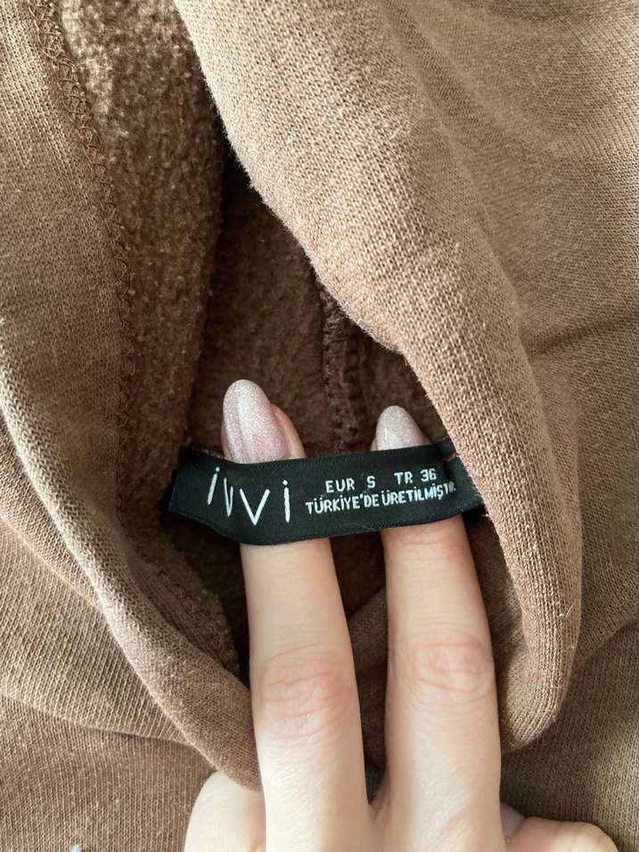 Kahverengi Kadın Eşofman Takım - Görsel 3