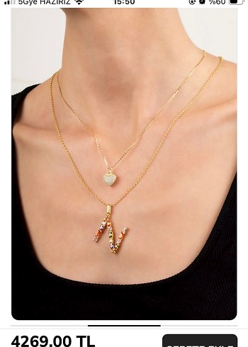 So Chic Saklı İnci Kolye - Görsel 11