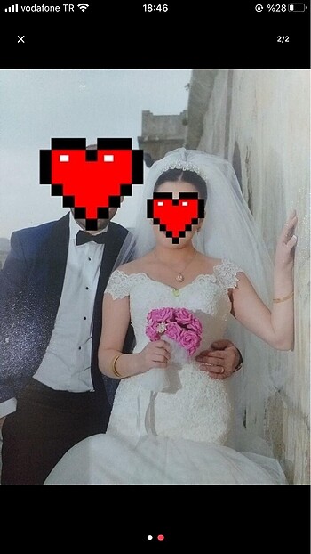 Diğer Balık model gelinlik