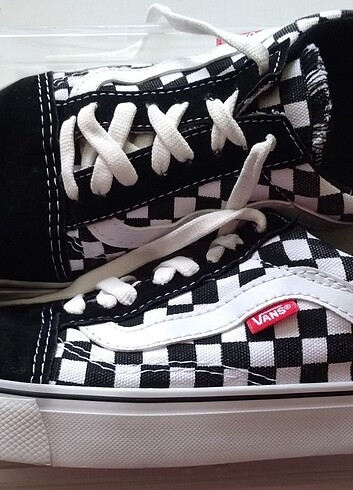 40 Beden siyah Renk VANS DAMA DESENLİ 40 NUMARA