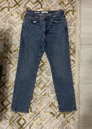 Mango Orta Mavi Denim Jean