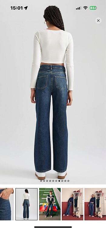 Defacto Wide Leg Jean