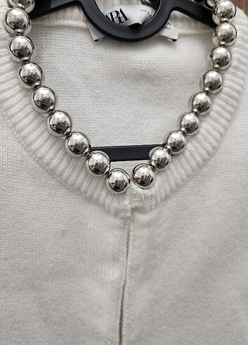 Zara Orijinal zara metal tokalı kazak