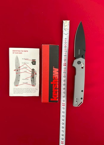 ORJİNAL Kershaw Katlanır Bıçak - DÜĞME KİLİTLİ
