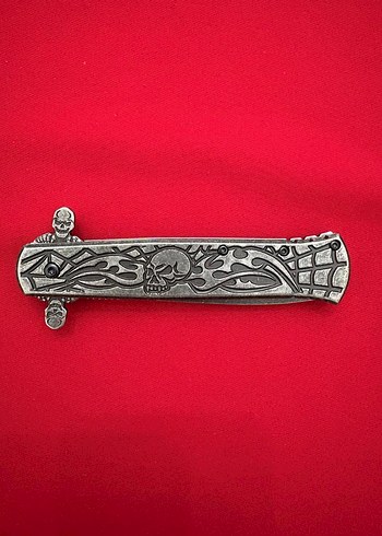  Beden ORJİNAL SİBİRYA KURU KAFA İŞLEMELİ ÇAKI