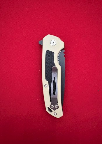  Beden ORJİNAL BROWNING TANTO MODEL KAYMAZ KAUÇUK KABZE CEP ÇAKISI