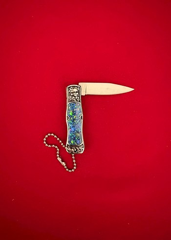 BERFA SEDEF KABZE GRAVÜR İŞLEMELİ KOLEKSİYONLUK MİNİ ÇAKI - Görsel 6