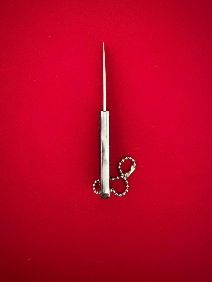 BERFA SEDEF KABZE GRAVÜR İŞLEMELİ KOLEKSİYONLUK MİNİ ÇAKI - Görsel 4