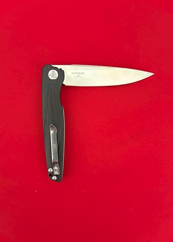 HABS BUGS Gİ 10 KABZE D2 ÇELİK YARI OTAMATİK FOSFORLU ÇAKI - Görsel 6