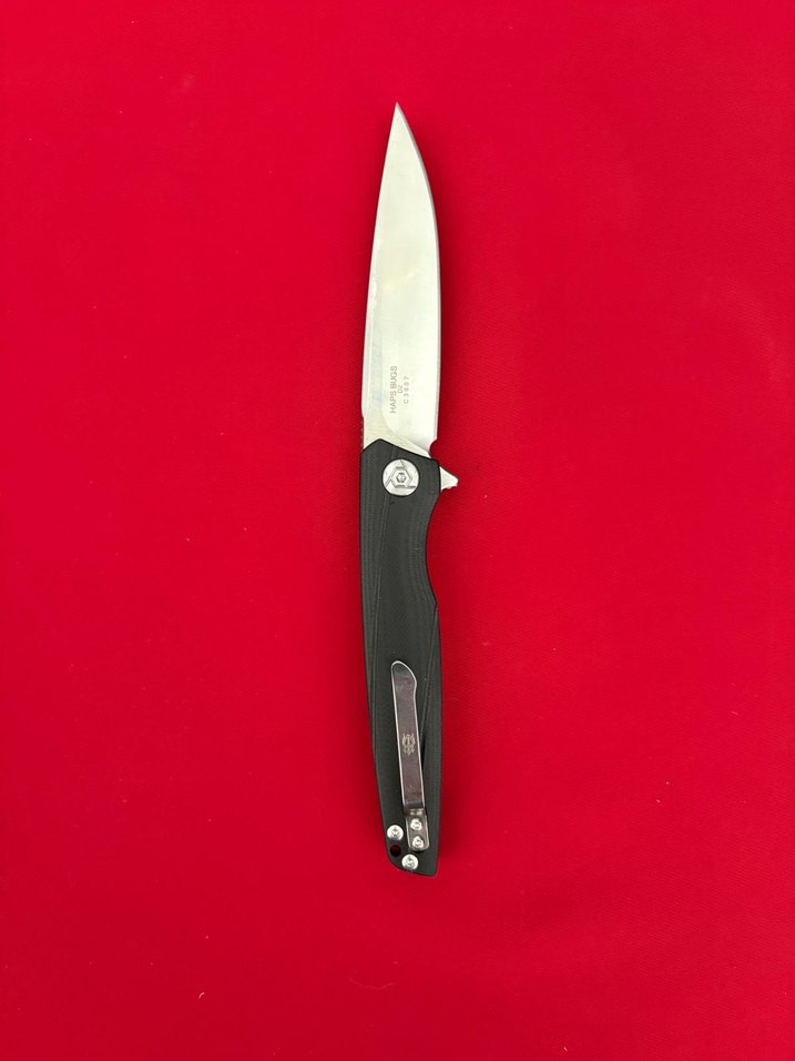 HABS BUGS Gİ 10 KABZE D2 ÇELİK YARI OTAMATİK FOSFORLU ÇAKI - Görsel 3