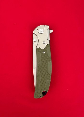 HAPS BUGS Hİ 10 KABZE D2 ÇELİK BÜYÜK BOY YARI OTAMATİK ÇAKI - Görsel 7