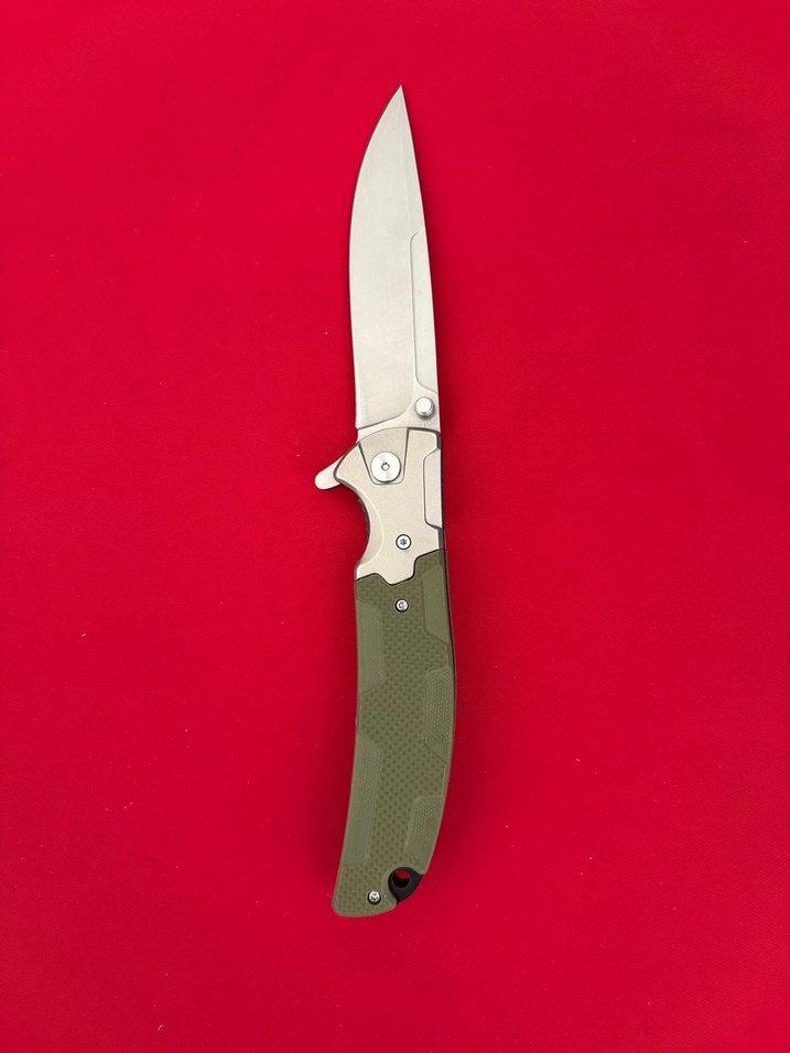 HAPS BUGS Hİ 10 KABZE D2 ÇELİK BÜYÜK BOY YARI OTAMATİK ÇAKI - Görsel 2